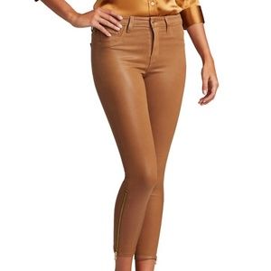 L’AGENCE Sabine HR Ankle Coated Skinny Jeans *NWT*